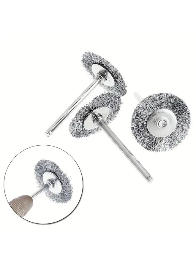 5pcs Pen Wire Brush Set Stainless Steel for Cleaning Deburring Polishing Rotating Tools - Image 5
