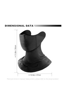 SYOSI Face Mask, Motorcycle Cycling Ski Mask for Helmet, Breathable, Cooling Neck Gaiter Bandana Face Mask for Men Neck Gaiters Summer Half Face Scarf Cover Sun UV Protection for Cycling Fishing  - Image 2