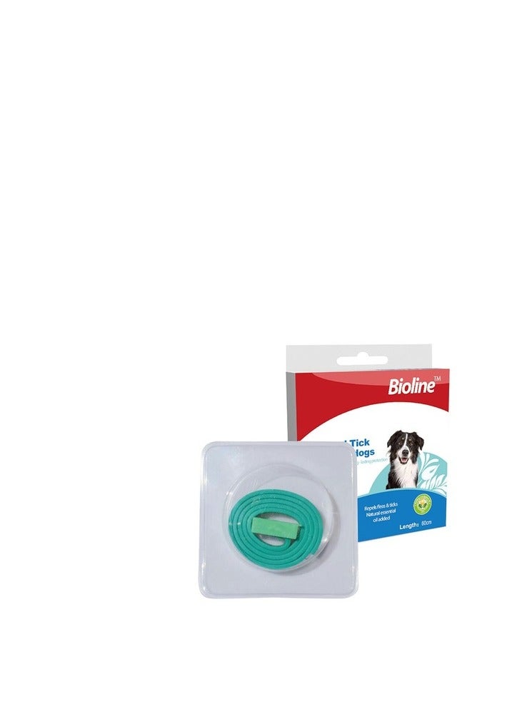 Bioline طوق بيولين الطبيعي للبراغيث والقراد للكلاب 60 سم - Image 1