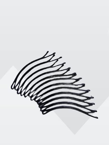 Advancedestore Strong Simple Hairpins Black Alloy Hair Clip Bobby Pin Hair Accessories Headwear Ball Tip Bob Pins for Women - Medium (Pack of 12) - Image 3