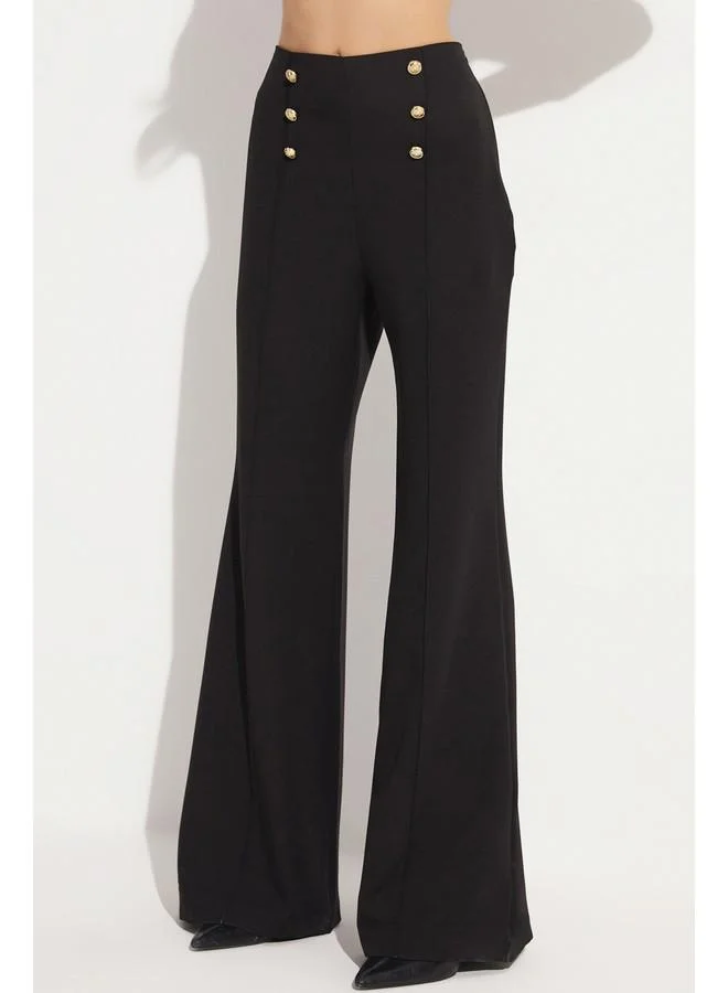 جون June Exclusive Button Detailed Trousers