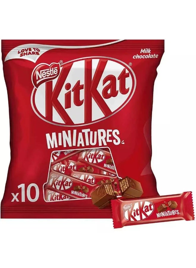 Nestle KitKat Crispy Wafer Finger covered with milk chocolate 110g - Image 1