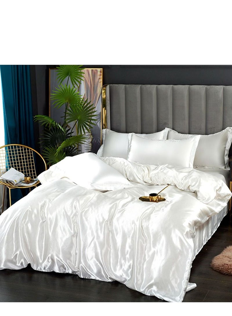 Sharpdo مجموعة ملاءات السرير الحريرية - Image 2