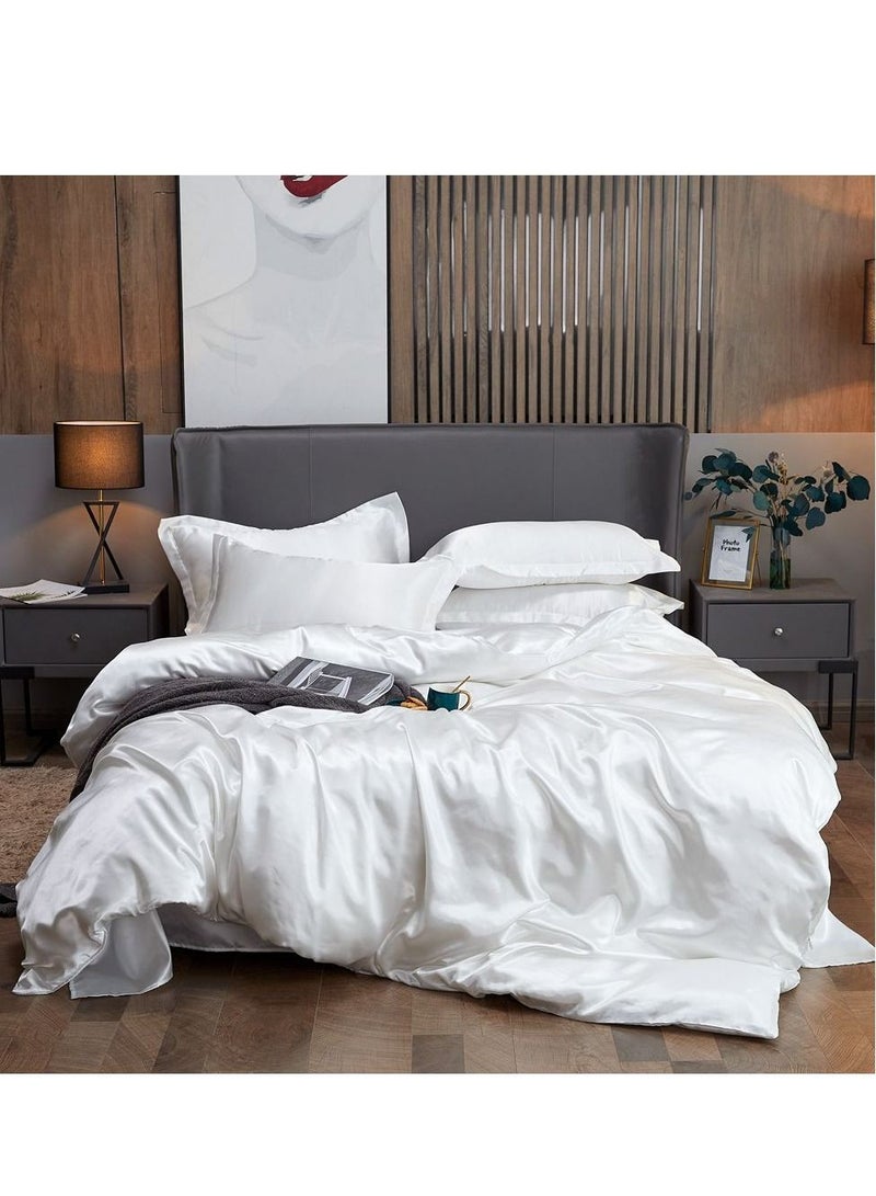 Sharpdo مجموعة ملاءات السرير الحريرية - Image 1