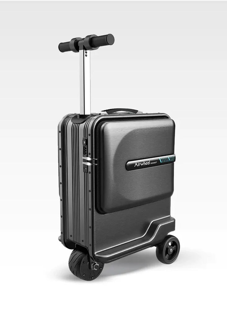 Airwheel - Airwheel SE3MiniT - Electric Luggage Scooter - Black | Potable Riding Suitcase with Removable Battery, Airwheel Luggage | Official Dealer in UAE - Image 1