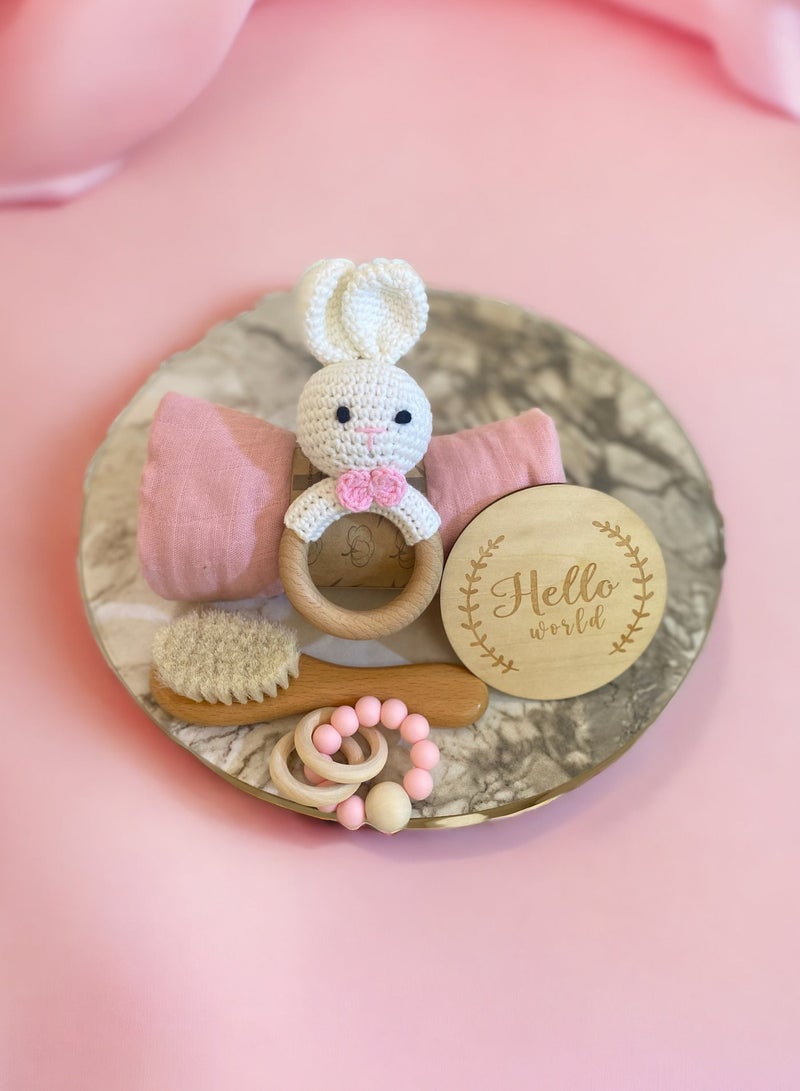 OLUDENIZ Newborn Baby Shower Gift Set This beautiful gift set is the perfect way to welcome a new baby into the world - Image 5