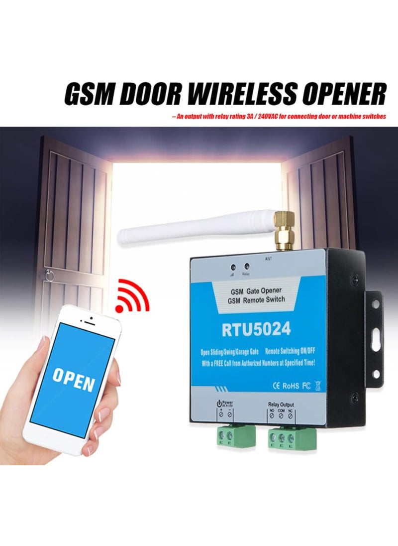10Gtek RTU5024 GSM Gate opener GSM remote switch door opener SMS door control automatically open and close  - Image 4