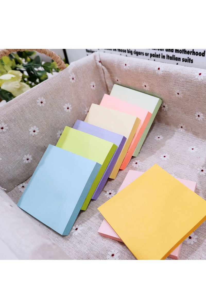 ZERIFAM Sticky Notes - 12pads Post It Notes, 600 Sheets Total, 3''x3'' Colors Sticky Note, Used For Office, School Supplies, Notebooks, Planning Matters.