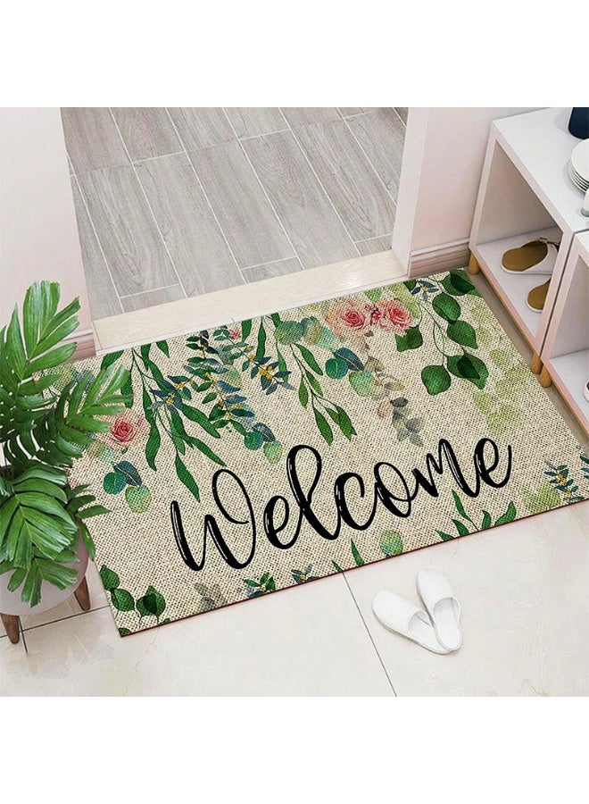 Anna 40x60cm Welcome Doormat - Durable and Practical Indoor Entrance Mat - Image 1