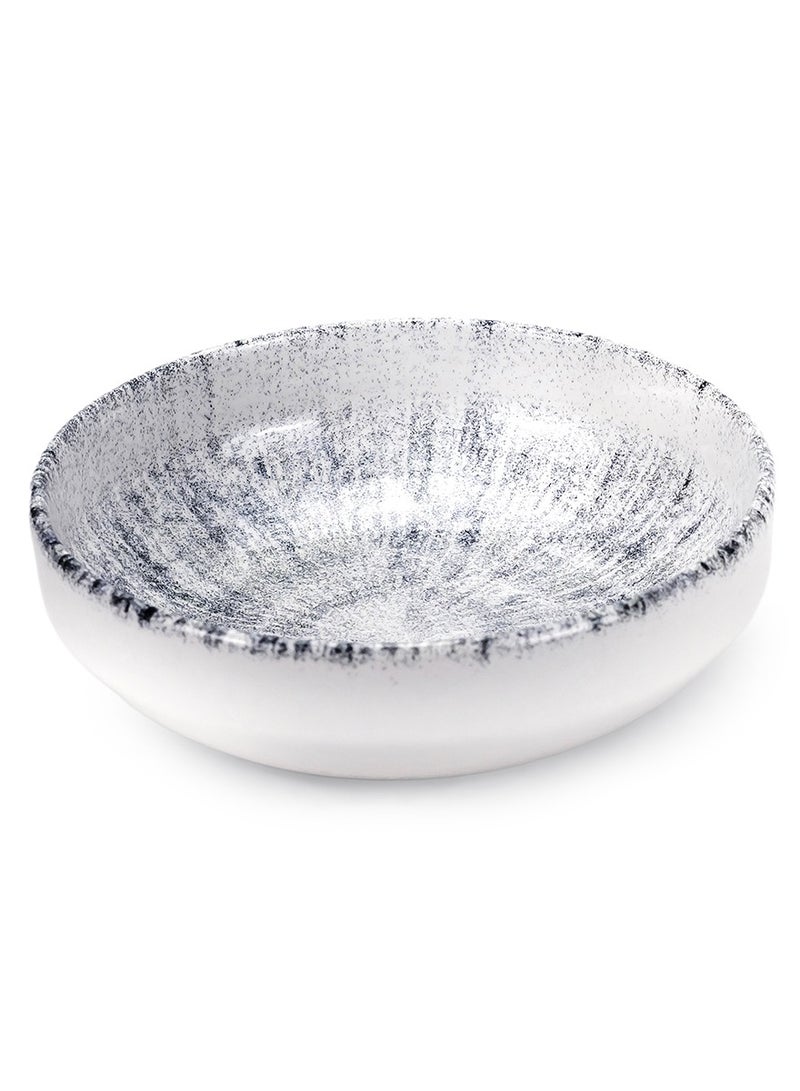 EDESSA وعاء حساء سيراميك دائري إديسا أستين - 15 سم، وعاء مصمم متعدد الألوان (مجموعة من 4) - Image 3