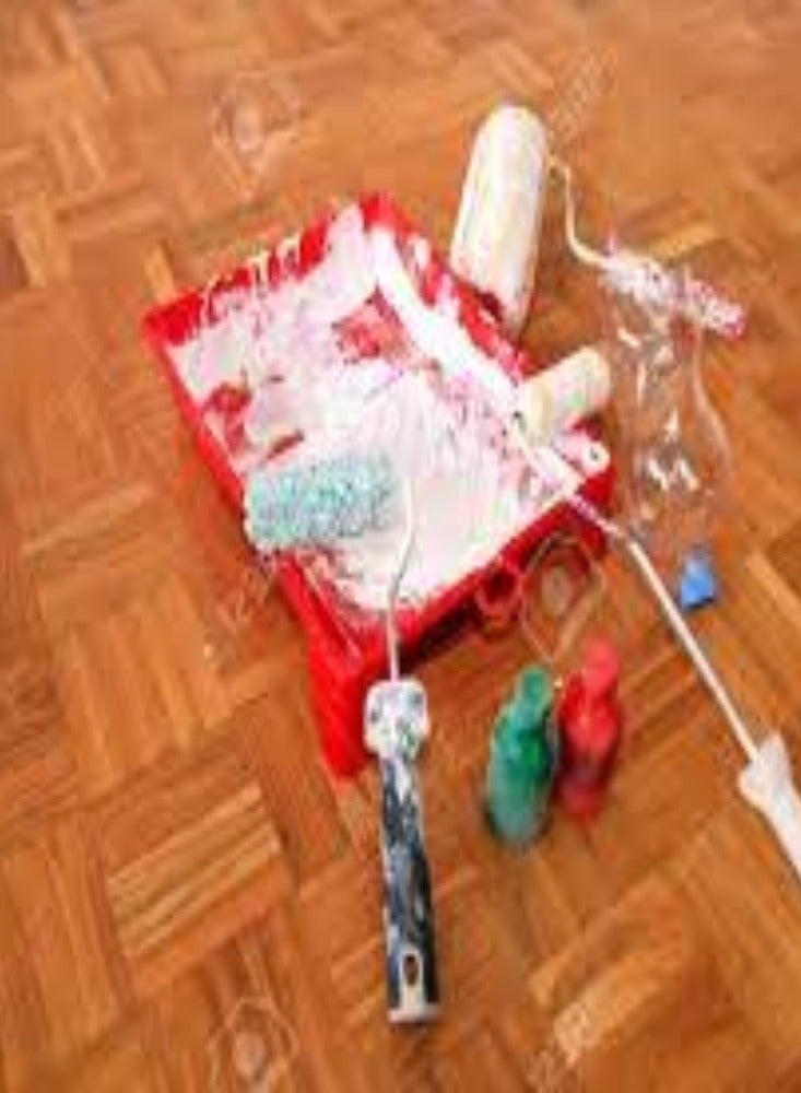 KNP KNP Red Plastic Paint Tray (9 Inch) is an essential tool for painting projects, designed to hold and distribute paint evenly for smooth and efficient application.  - Image 3