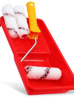 KNP KNP Red Plastic Paint Tray (9 Inch) is an essential tool for painting projects, designed to hold and distribute paint evenly for smooth and efficient application.  - Image 2