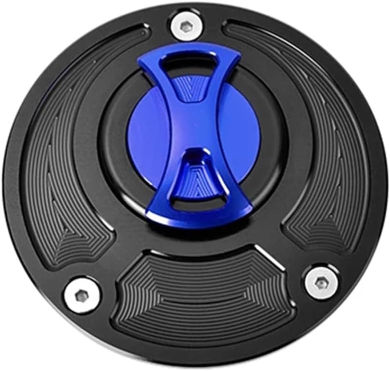 Motorcycle CNC Oil Line Cap Cover Blue For YZF R6 R1 R15 FZ1 FJR1300 XT1200 - Image 1
