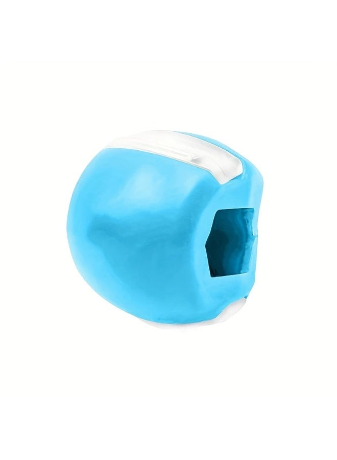 Goolsky 1pc Silica Gel Jaw Exerciser, Face Stress Ball, Jawline Facial Muscle Trainer, Home Fitness Exercise Equipment  - Image 3