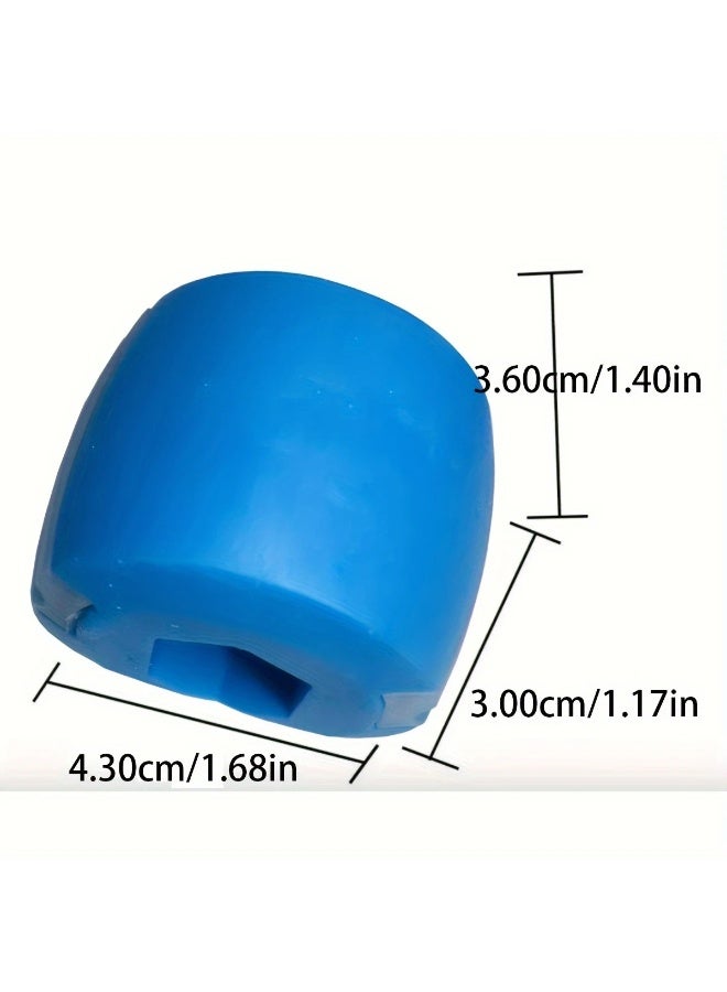 Goolsky 1pc Silica Gel Jaw Exerciser, Face Stress Ball, Jawline Facial Muscle Trainer, Home Fitness Exercise Equipment  - Image 2