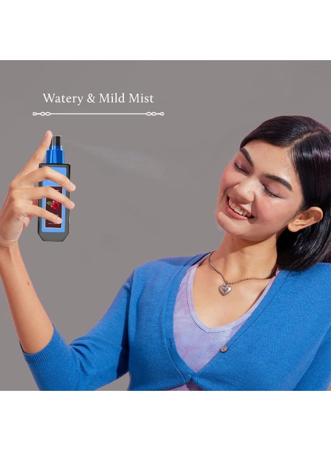 Blue Nectar Shubhr Rose Face Tonic Mist | Rose Water Spray for Face| Pure Rose Face Toner for Glowing Skin |  Face Mist and Toner for Oily Skin, Dry Skin and Normal Skin, Steam Distilled (200 ml) - Image 3
