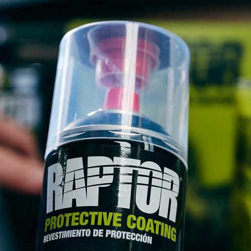 U-POl Raptor 2K Bedliner Aerosol, Protective Coating, Spray-On Truck Bed Liner, Impact, Scratch & UV Resistant, Olive Green, 13.2 OZ - Image 2