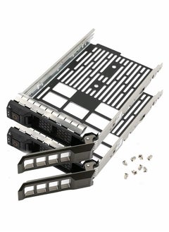 KASTWAVE Drive Bay, Server Hard Drive Bay, Hard Drive Tray Caddy, for Dell Poweredge Series 11/12/13 Generation Models 3.5"", SAS/SATA HDD Caddy Bracket, 2 Pcs  - Image 1