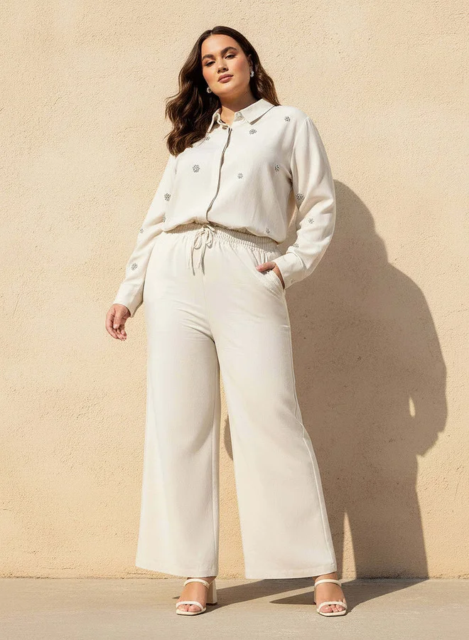 Ulla Popken Ulla Popken Flexi Waist Pants