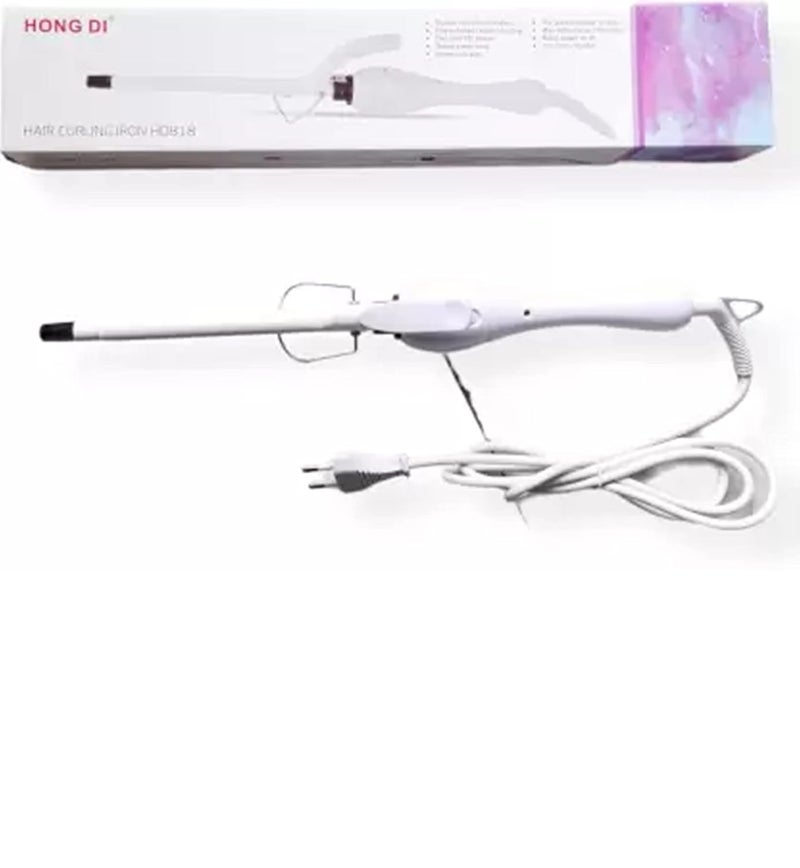 Veentus Professional Hair Curler Iron Rod Brush Styler for Women Professional Hair Curler Tong with Machine Stick and Rolle (White) - Image 2