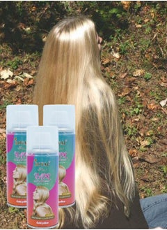 ROVAL 3 Pieces Hair Colour Spray Gold Yellow  - Image 1