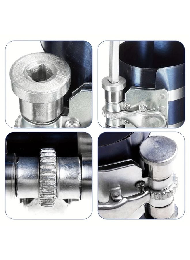 أداة ضاغط حلقات المكبس الثقيلة قابلة للتعديل 3 بوصة 53-175 ملم مجموعة من قطعتين - Image 5