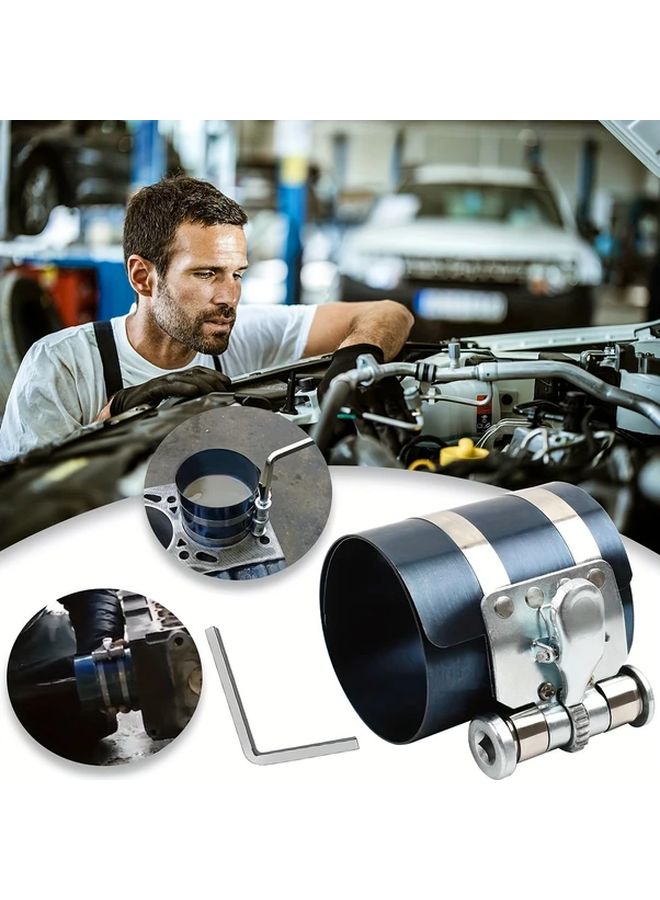 أداة ضاغط حلقات المكبس الثقيلة قابلة للتعديل 3 بوصة 53-175 ملم مجموعة من قطعتين - Image 4