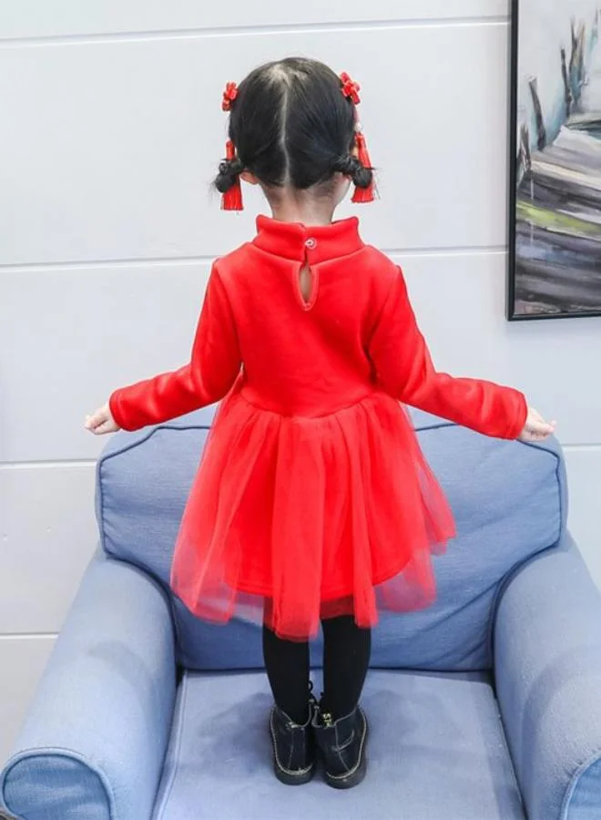 YUNIQEE Festive Red Dress