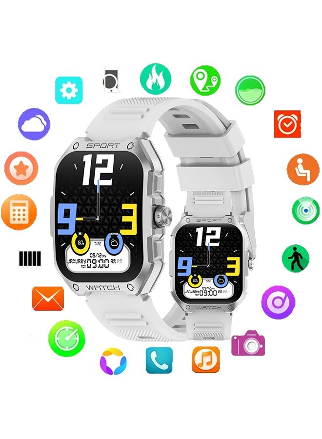 RollsTimi  2025 New Men's Bluetooth Sports Smart Watch, 370mAh Ultra-Long Battery Life, GPS & Multiple Sports Modes, Sports and Sleep Monitoring, 1.83-Inch Full-Screen Touch,Smart Searable Watch RT G18 - Image 1