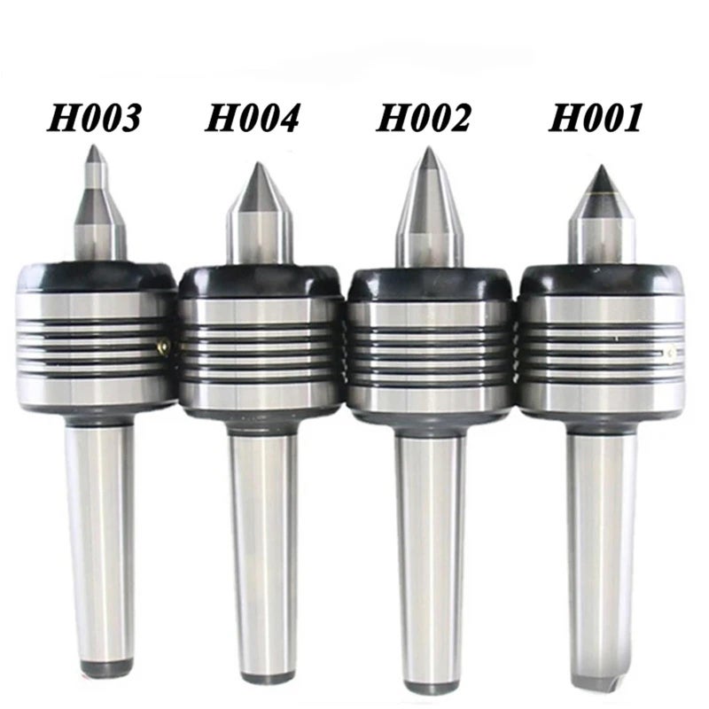 MT2 Live Center Morse Taper Lathe Rotary Turning Tool Double Cone Head Standard - Image 5
