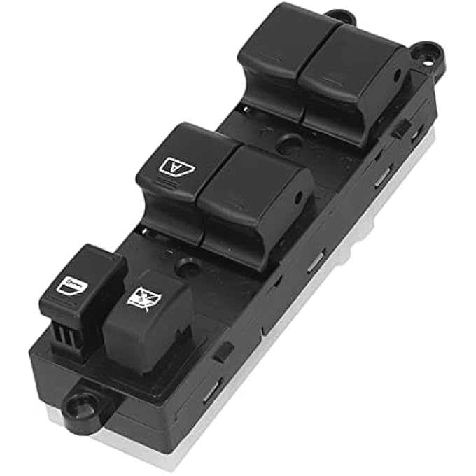 Junlucki 25401Eb70A Power Window Control Switch Quick Response Electric Window Lifter Button For Car Replacement For Xterra 20072015 Rhd - Image 1