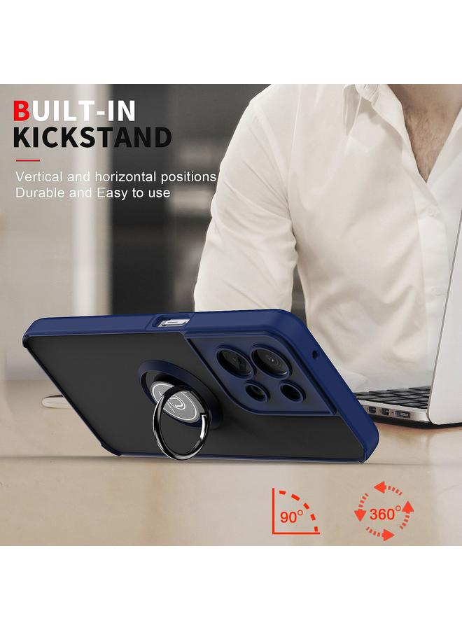 S-TOP Case For OPPO Reno8 Q Shadow 1 Series TPU + PC Phone Case with Ring Holder - Image 5