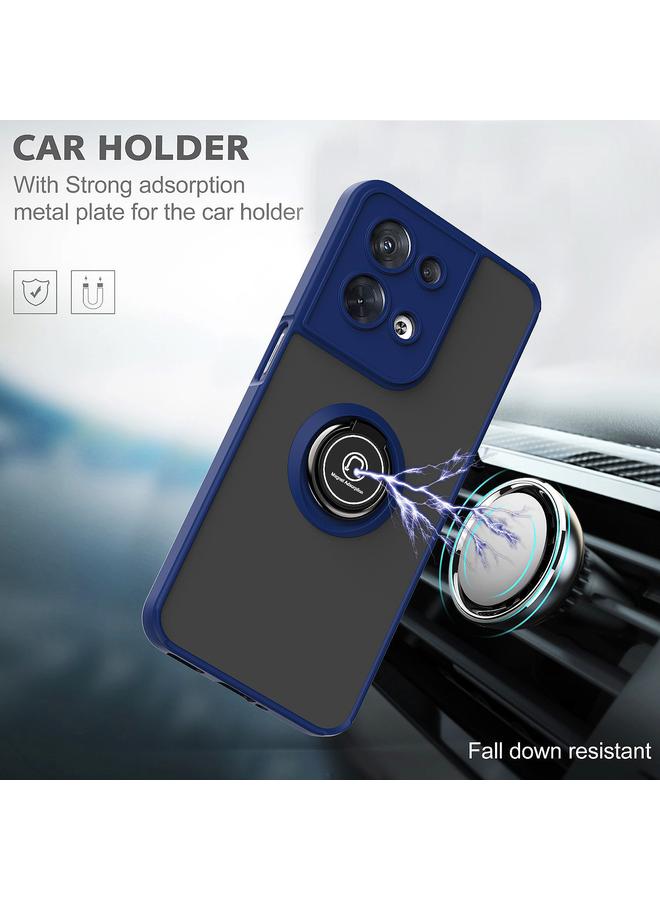 S-TOP Case For OPPO Reno8 Q Shadow 1 Series TPU + PC Phone Case with Ring Holder - Image 4