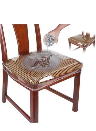 ALMiHomi Plastic Chair Covers, Dining Chairs Fits most of the