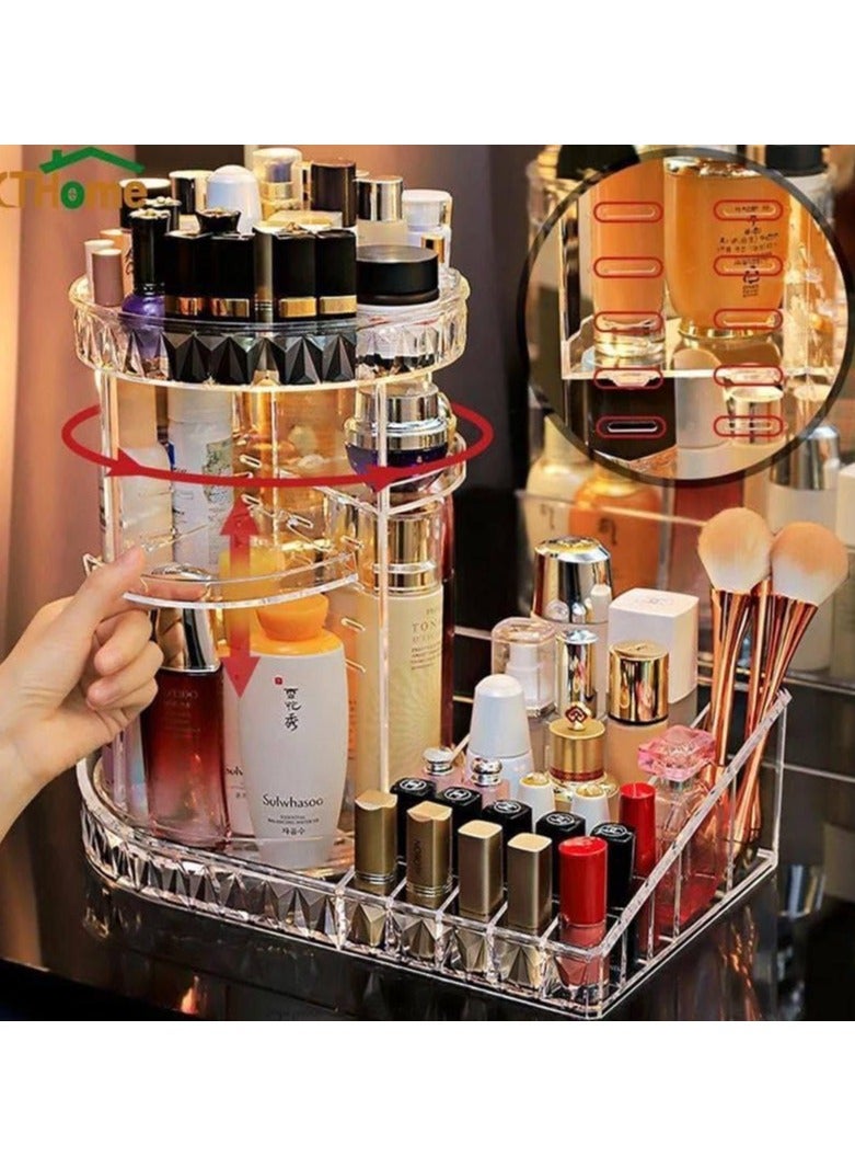 مجموعة منظم وحامل المكياج من إيجل شوب، جامبو كلير كلير أكلاريك (قطعة واحدة فقط) احصل عليها من إيجل شوب - Image 1