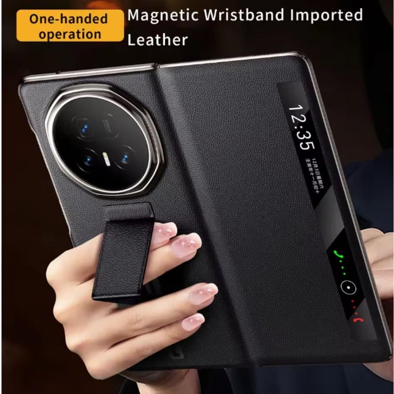 Honor Magic V6 Case Smart Touch View Window And Kickstand Premium TPU Material 3 Pack - Image 3