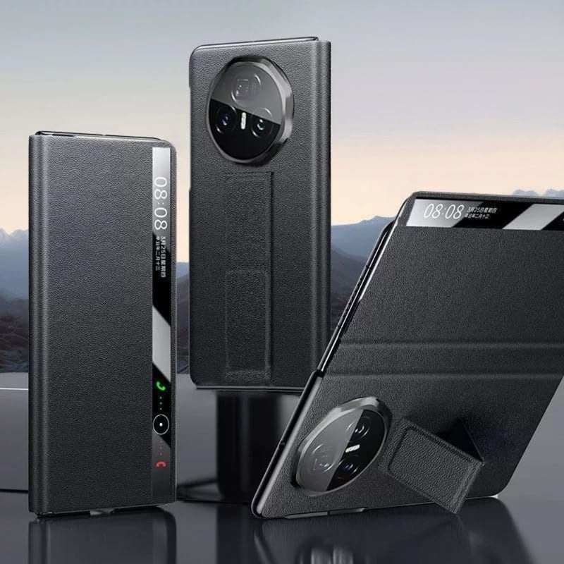 Honor Magic V6 Case Smart Touch View Window And Kickstand Premium TPU Material 3 Pack - Image 1