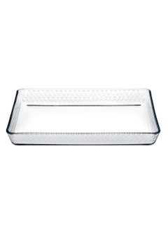 Borcam Borcam Rectangular Glass Baking Tray, 2850 Ml Capacity, 45 Mm Height, 370X240 Mm Diameter - Clear  - Image 1