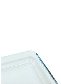 Borcam Borcam Rectangular Glass Baking Tray, 2850 Ml Capacity, 45 Mm Height, 370X240 Mm Diameter - Clear  - Image 2
