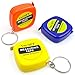 PROLOSO Tape Measure Keychains Retractable Measuring Tapes Party Favors Pack of 20 for Kids Adults 1m3Ft - Image 3