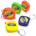 PROLOSO Tape Measure Keychains Retractable Measuring Tapes Party Favors Pack of 20 for Kids Adults 1m3Ft - Image 2