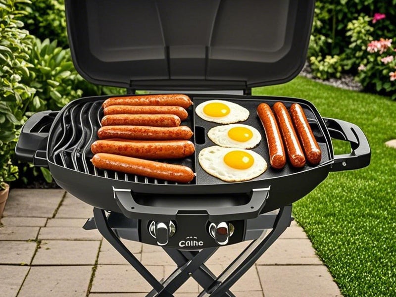 bbq777 Cast Iron Reversible Griddle for Napoleon Gas Grill All TravelQ 285 Series, for Napoleon Travelq 285 Accessories Pro285x, PRO285X-BK, PRO285, PRO285-BK, TQ285X, TQ285X-1, TQ285X-BL, Non-Stick - Image 5