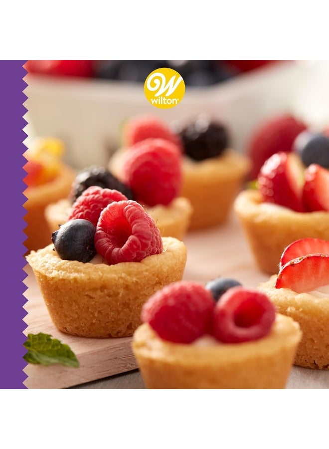 Wilton صينية كعك ميني مافن وكب كيك غير لاصقة من بيرفكت ريزالتس - Image 4