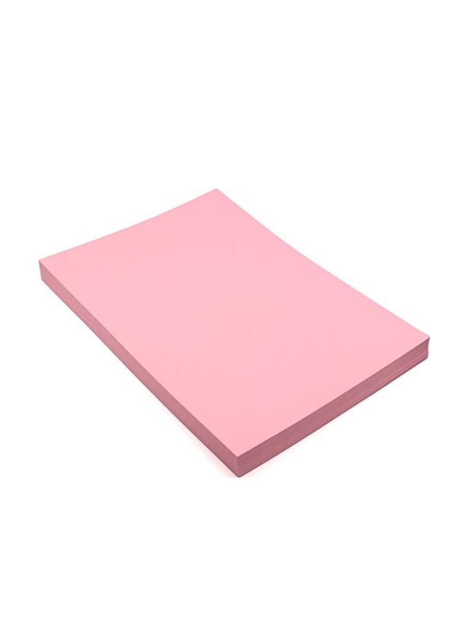 Terabyte 250gsm Thick Pink Paper Size 21cm x 29.7cm Pastel Pink cardstock is excellent for, signage, arts and crafts, marketing materials, wedding invitations, menus, etc. Made from premium quality vellum Bris