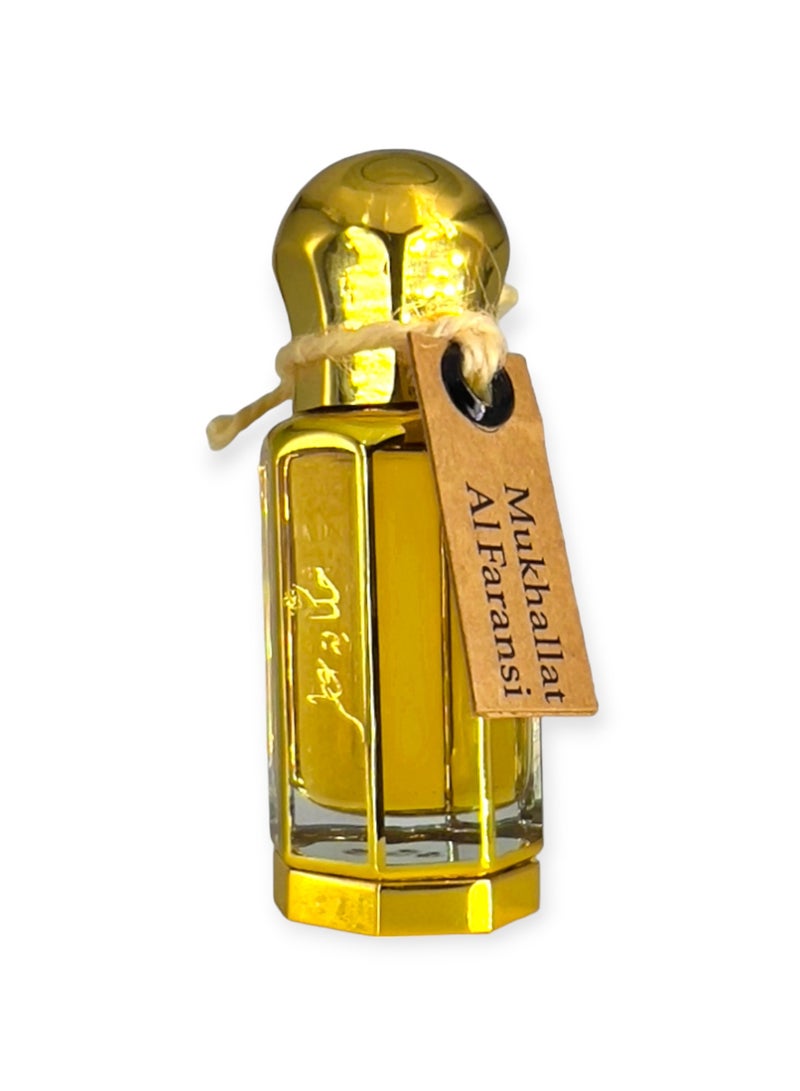 Hekayat Attar Mukhallat Al Faransi 12 ML Concentrated Oil Perfume - Image 1