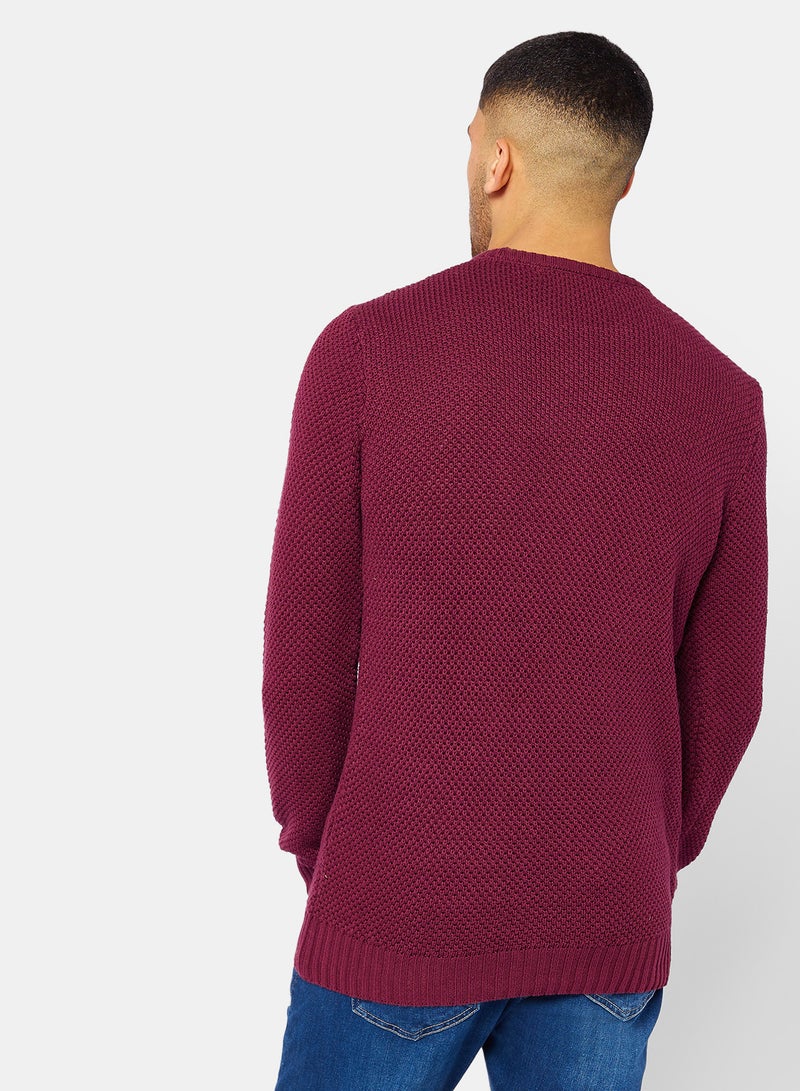 TOWN TEAM Essential Textured Pullover - Image 2