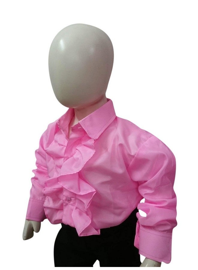 BookMyCostume BookMyCostume Pink Frills Shirt Kids Fancy Dress Costume 12-14 years  - Image 4