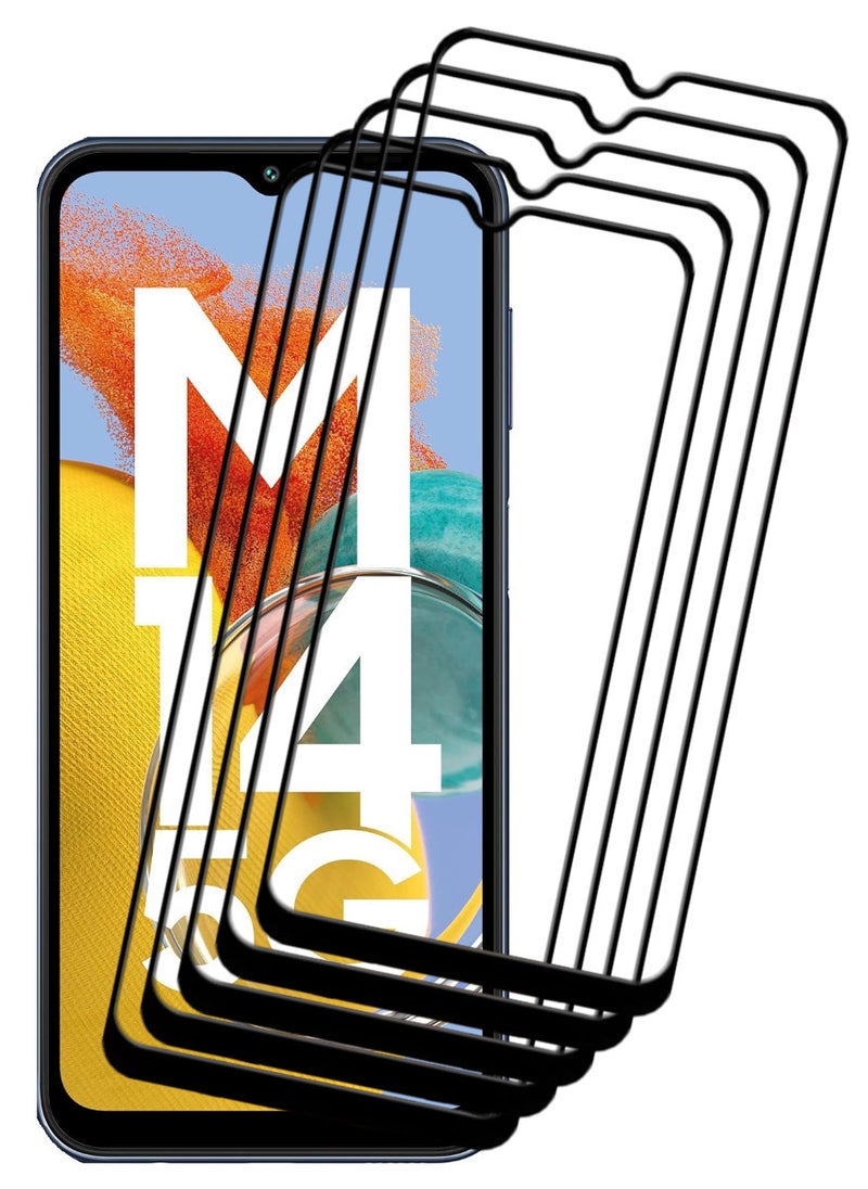 أكاليكس 5 قطع، حماية شاشة، لهاتف سامسونج جالاكسي M14، جودة ممتازة. - Image 1