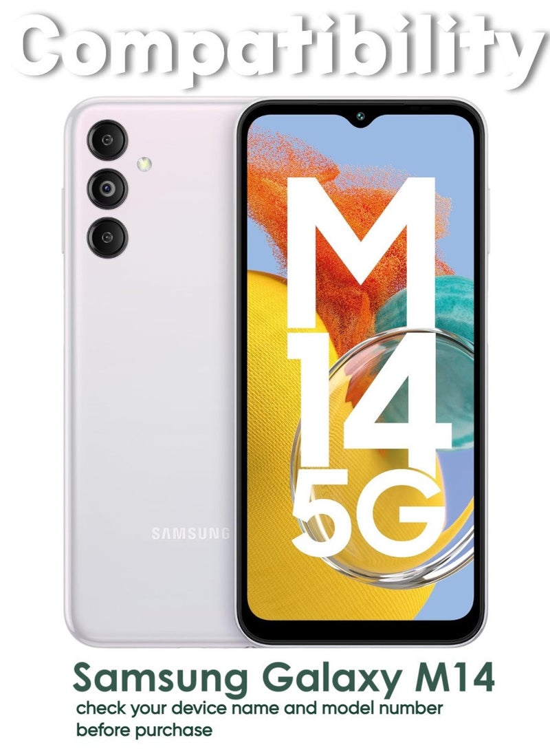 أكاليكس 5 قطع، حماية شاشة، لهاتف سامسونج جالاكسي M14، جودة ممتازة. - Image 3