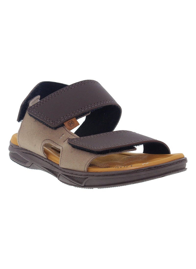 Molekinho Pre-Teen Boys’ Flat Sandals with Back Strap – Secure Fit and Comfortable Daily Wear - Image 1